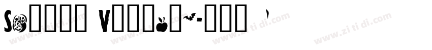 Spooky Vintage字体转换
